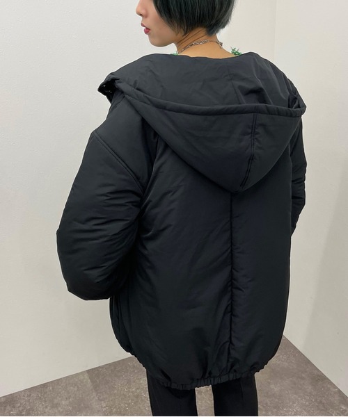 apres jour mignon（アプレジュールミニョン）の「中綿モンスターパーカー【ZOZOTOWN限定アイテム】（その他アウター・レディース・カーキ/ブラック・X-LARGE/フリー）」の7枚目の写真