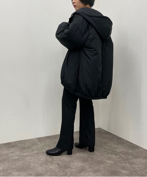 apres jour mignon（アプレジュールミニョン）の「中綿モンスターパーカー【ZOZOTOWN限定アイテム】（その他アウター・レディース・カーキ/ブラック・X-LARGE/フリー）」の14枚目の写真