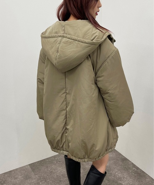 apres jour mignon（アプレジュールミニョン）の「中綿モンスターパーカー【ZOZOTOWN限定アイテム】（その他アウター・レディース・カーキ/ブラック・X-LARGE/フリー）」の19枚目の写真