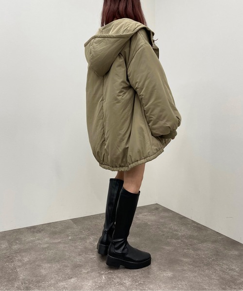 apres jour mignon（アプレジュールミニョン）の「中綿モンスターパーカー【ZOZOTOWN限定アイテム】（その他アウター・レディース・カーキ/ブラック・X-LARGE/フリー）」の22枚目の写真