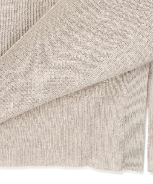 N.（N. Natural Beauty Basic）（エヌエヌナチュラルビューティーベーシック）の「◆ウールベーシックタートルネックニットワンピース（ワンピース・レディース・ブラック/オートミール/パープル・MEDIUM）」の13枚目の写真