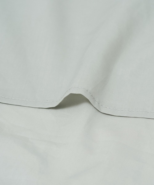 AS KNOW AS de base（アズノゥアズドゥバズ）の「おっきスリーブグッドシャツ（シャツ/ブラウス・レディース・ブラック/オフホワイト/カーキ/グレイッシュベージュ・FREE）」の7枚目の写真