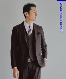 WORK TRIP OUTFITS GREEN LABEL RELAXING | WTO TWPUバーズアイ スーツジャケット -ウォッシャブル・防シワ・ストレッチ- ＊＊(スーツジャケット)