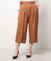 Te chichi | センタープレスワイドクロップドパンツ(その他パンツ)
