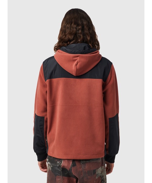DIESEL（ディーゼル）の「メンズ パーカー フリース ジャケット