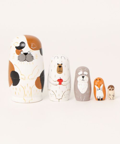 studio CLIP（スタディオクリップ）の「マトリョーシカ アニマル（インテリア雑貨・レディース・その他1/その他2/その他3・FREE）」の21枚目の写真