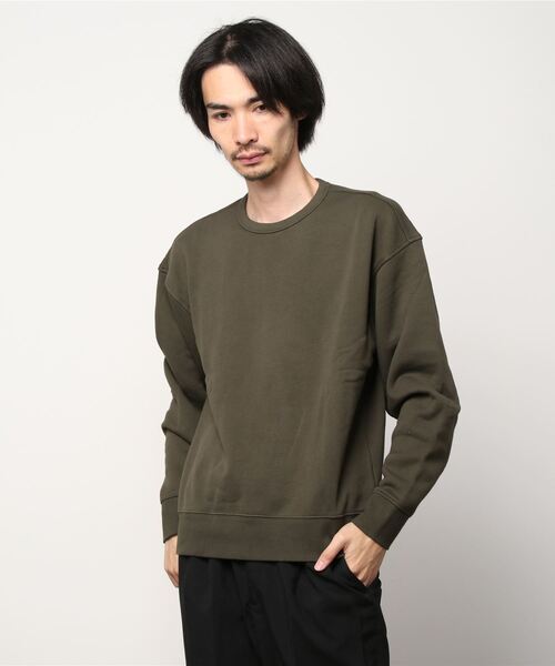 BANANA REPUBLIC FACTORY STORE（バナナリパブリック ファクトリーストア）の「【BANANA REPUBLIC FACTORY STORE】日本限定 オーバーサイズ スウェットシャツ（スウェット・メンズ・ベージュ/ベージュ系その他/その他/パープル・XL/L/M/S）」の4枚目の写真