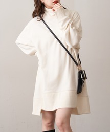 【新色追加】ハイネックルーズスウェット