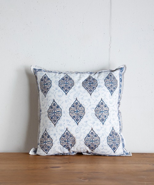 Living ブロックプリントクッションカバー クッション クッションカバー Million Carats ミリオンカラッツ のファッション通販 Zozotown
