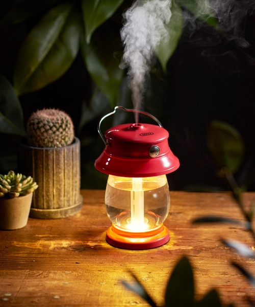 on the day(オンザデイ)の「TOFFY 充電式 LEDランタン加湿器(生活家電・メンズ・ライトグレー/ブラック/レッド・FREE)」の1枚目の写真