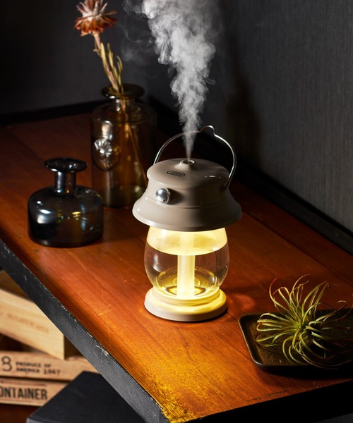 on the day(オンザデイ)の「TOFFY 充電式 LEDランタン加湿器(生活家電・メンズ・ライトグレー/ブラック/レッド・FREE)」の3枚目の写真