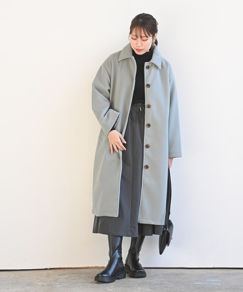 rps(アールピーエス)の「ドロストボリュームスカート(スカート・レディース・チャコールグレー/ブラック/グリーン/グレー/カーキ・M)」の22枚目の写真