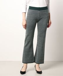 PICCIN | ハイゲージ幾何学ニットパンツ(その他パンツ)