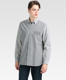 TOMMY HILFIGER（トミーヒルフィガー）の「コットンカラーブロックシャツ（シャツ/ブラウス・メンズ）」