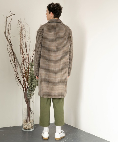 SENSE OF PLACE by URBAN RESEARCH（センスオブプレイスバイアーバンリサーチ）の「チェスターコート（チェスターコート・メンズ・ベージュ系その他・MEDIUM）」の8枚目の写真
