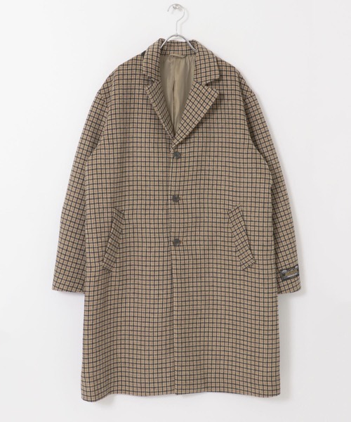 SENSE OF PLACE by URBAN RESEARCH（センスオブプレイスバイアーバンリサーチ）の「チェスターコート（チェスターコート・メンズ・ベージュ系その他・MEDIUM）」の4枚目の写真