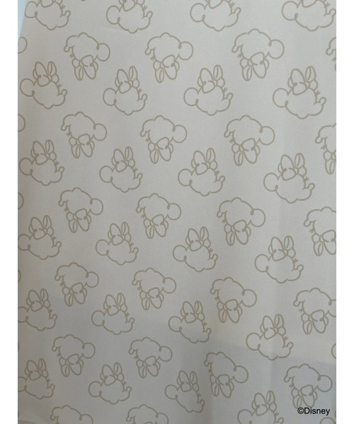 Disney（ディズニー）の「ミニー/スタンドカラーワンピース（ワンピース・レディース・ベージュ・FREE）」の9枚目の写真