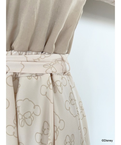 Disney（ディズニー）の「ミニー/スタンドカラーワンピース（ワンピース・レディース・ベージュ・FREE）」の21枚目の写真
