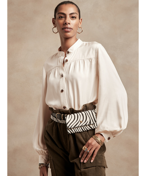 バルーンスリーブ トップス シャツ ブラウス Banana Republic バナナリパブリック のファッション通販 Zozotown