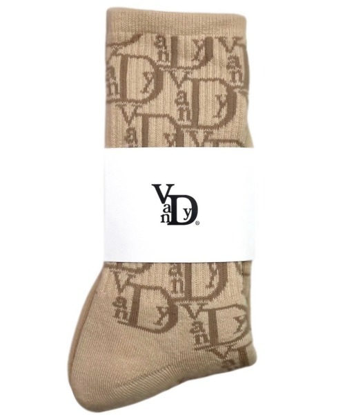 Never mind the XU / Chikashitsu+（ネバーマインド ザ エックスユー / チカシツプラス）の「【Vandy The Pink/ヴァンディーザピンク】SOCKS 靴下 ソックス（ソックス/靴下・メンズ・スカイブルー/ブラウン/グリーン・ONE SIZE）」の2枚目の写真