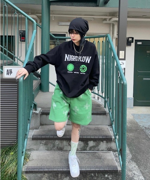 Never mind the XU / Chikashitsu+（ネバーマインド ザ エックスユー / チカシツプラス）の「【Vandy The Pink/ヴァンディーザピンク】SOCKS 靴下 ソックス（ソックス/靴下・メンズ・スカイブルー/ブラウン/グリーン・ONE SIZE）」の7枚目の写真