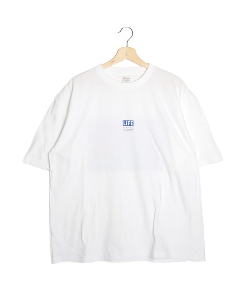 LIFE(ライフ)の「【LIFE/ライフ】magasin photo over size tee/ライフフォトオーバーサイズtee(Tシャツ/カットソー・レディース・ホワイト/ホワイト系その他/ブラック系その他/ブラック・M/L)」の17枚目の写真