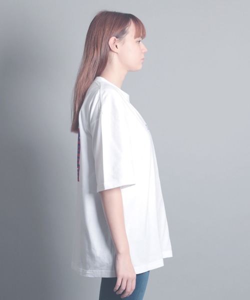 LIFE(ライフ)の「【LIFE/ライフ】magasin photo over size tee/ライフフォトオーバーサイズtee(Tシャツ/カットソー・レディース・ホワイト/ホワイト系その他/ブラック系その他/ブラック・M/L)」の7枚目の写真