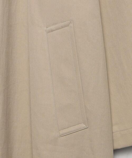 AURALEE（オーラリー）の「＜AURALEE＞CHAMBRAY SOUTIEN COLLAR COAT/コート.（ステンカラーコート・メンズ・ベージュ・3/4）」の5枚目の写真