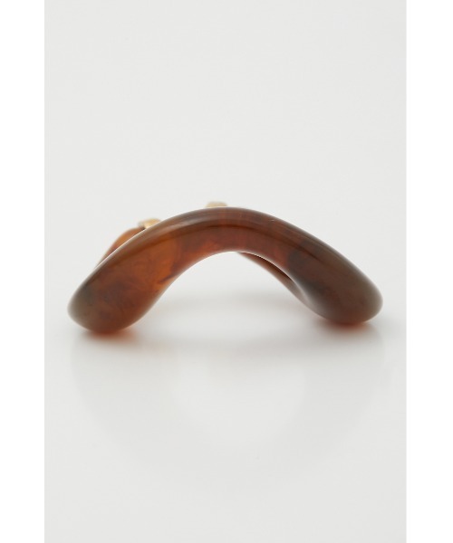 SLY（スライ）の「OVAL BIG EAR CUFF オーバルビッグ イヤーカフ（イヤーカフ・レディース・ブラウン/グリーン・FREE）」の4枚目の写真