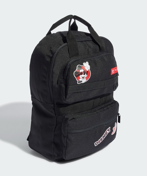 【新品未使用】ディズニーリゾート　adidas　コラボ　 リュック ブラック 2025年最新】ディズニー アディダス リュックの人気アイテム