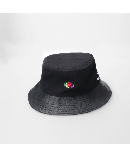 FRUIT OF THE LOOM(フルーツオブザルーム)の「FTL REVERSIBLE BUCKET HAT / バケットハット リバーシブル / ユニセックス ジェンダーレス(ハット・メンズ・ブラック/ホワイト・FREE)」の1枚目の写真