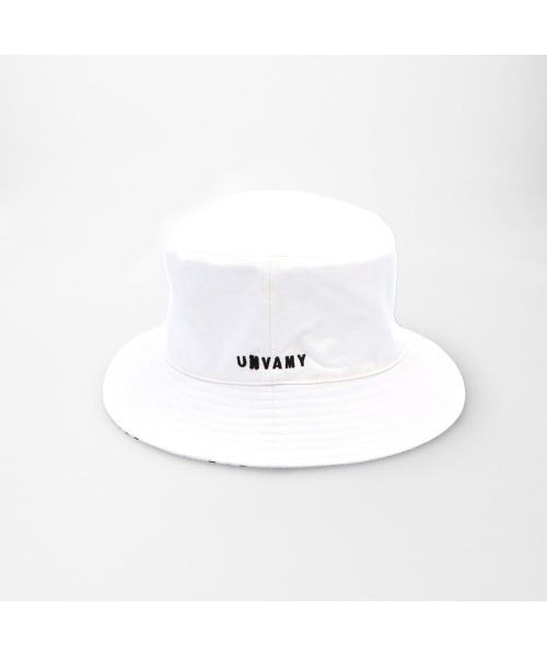 FRUIT OF THE LOOM(フルーツオブザルーム)の「FTL REVERSIBLE BUCKET HAT / バケットハット リバーシブル / ユニセックス ジェンダーレス(ハット・メンズ・ブラック/ホワイト・FREE)」の3枚目の写真
