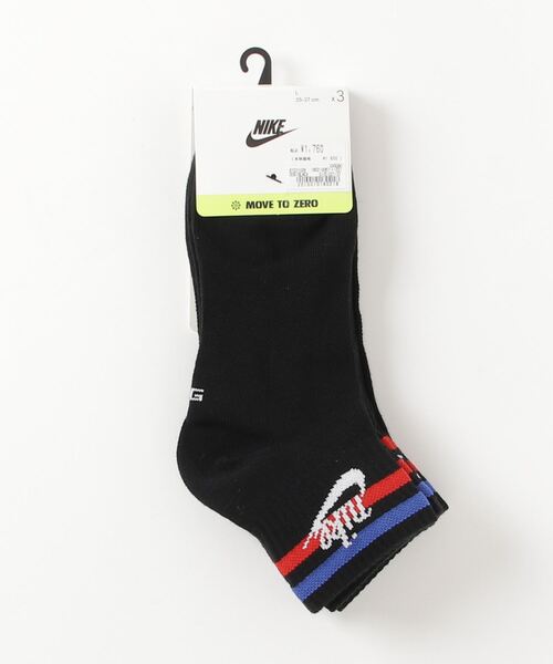 NIKE（ナイキ）の「NIKE/ナイキ/ANKLE SOCKS（ソックス/靴下・メンズ・ホワイト/ブラック・27）」の7枚目の写真