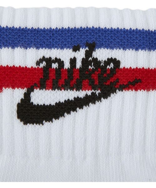 NIKE（ナイキ）の「NIKE/ナイキ/ANKLE SOCKS（ソックス/靴下・メンズ・ホワイト/ブラック・27）」の11枚目の写真