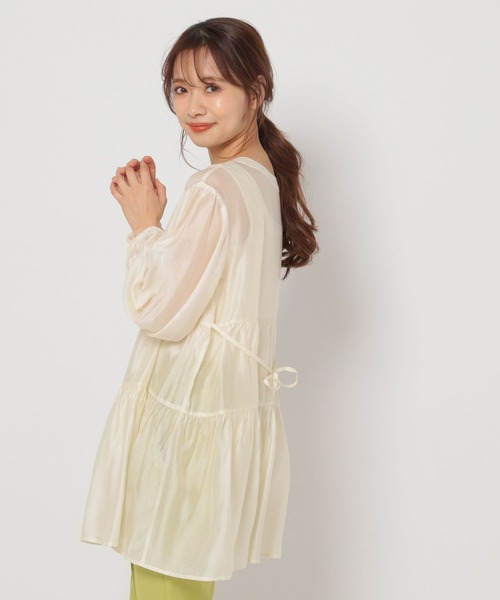 【田中様限定】 mysty woman（ミスティウーマン）の「ティアードシアーチュニック