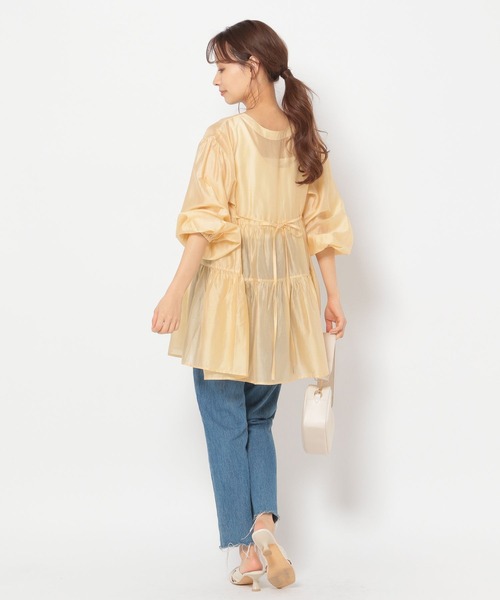 mysty woman（ミスティウーマン）の「ティアードシアーチュニック
