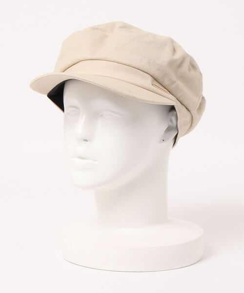 ROPE' PICNIC(ロペピクニック)の「メタルプレート付きマリンキャップ(キャスケット・レディース・キナリ/ブラック・FREE)」の8枚目の写真