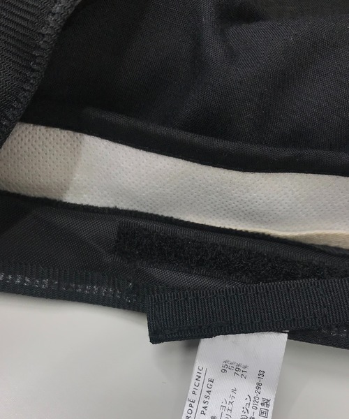 ROPE' PICNIC(ロペピクニック)の「メタルプレート付きマリンキャップ(キャスケット・レディース・キナリ/ブラック・FREE)」の13枚目の写真