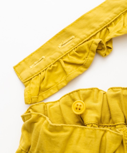 RUGGEDWORKS（ラゲッドワークス）の「《お揃い》　サス付タックキュロット（サロペット/オーバーオール・キッズ・マスタード/ネイビー・140/90/100/150/110/130/120）」の14枚目の写真