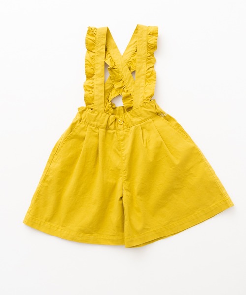 RUGGEDWORKS（ラゲッドワークス）の「《お揃い》　サス付タックキュロット（サロペット/オーバーオール・キッズ・マスタード/ネイビー・140/90/100/150/110/130/120）」の17枚目の写真