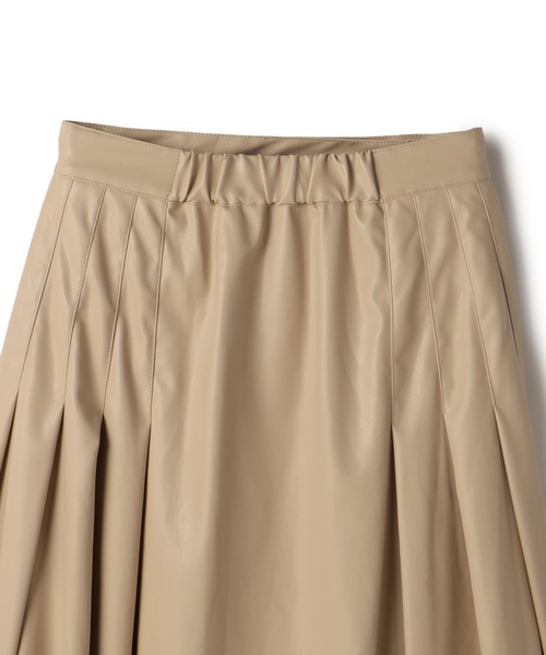 ReNorm（リノーム）の「フェイクレザーラップスカート（スカート・レディース・ベージュ/ミント/ブラウン・S/M）」の20枚目の写真