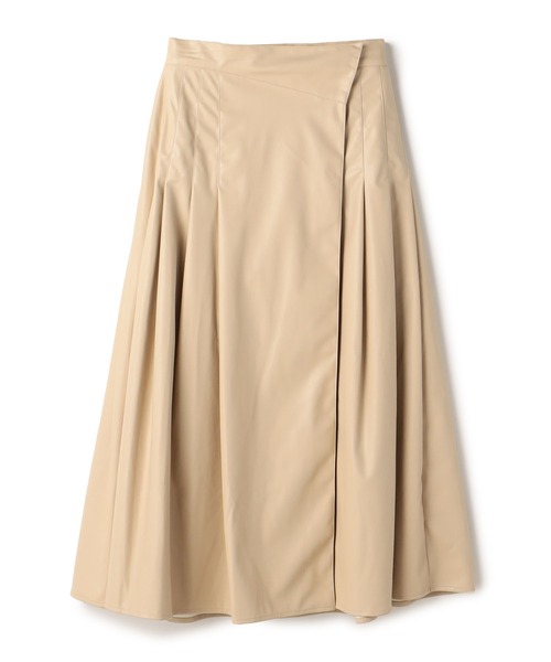 ReNorm（リノーム）の「フェイクレザーラップスカート（スカート・レディース・ベージュ/ミント/ブラウン・S/M）」の14枚目の写真