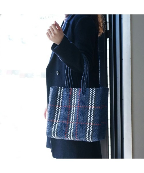 Letra（レトラ）の「メルカドバッグ タータンチェック セミロング