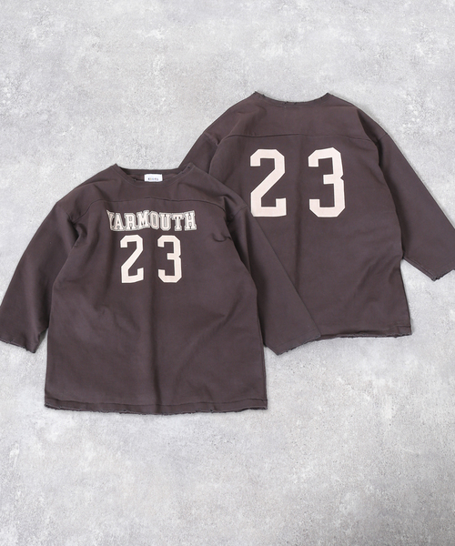 JOURNAL STANDARD(ジャーナルスタンダード)の「【EROTS×JOURNAL STANDARD】 フットボールTシャツ(Tシャツ/カットソー・メンズ・ブラック/ブラックミックス/ブラック系その他・FREE)」の1枚目の写真
