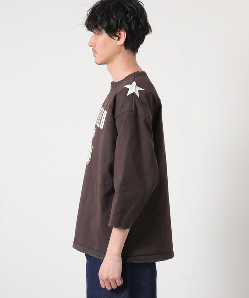 JOURNAL STANDARD(ジャーナルスタンダード)の「【EROTS×JOURNAL STANDARD】 フットボールTシャツ(Tシャツ/カットソー・メンズ・ブラック/ブラックミックス/ブラック系その他・FREE)」の12枚目の写真