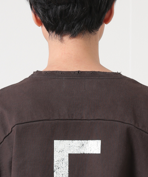 JOURNAL STANDARD(ジャーナルスタンダード)の「【EROTS×JOURNAL STANDARD】 フットボールTシャツ(Tシャツ/カットソー・メンズ・ブラック/ブラックミックス/ブラック系その他・FREE)」の15枚目の写真