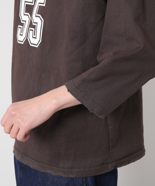 JOURNAL STANDARD(ジャーナルスタンダード)の「【EROTS×JOURNAL STANDARD】 フットボールTシャツ(Tシャツ/カットソー・メンズ・ブラック/ブラックミックス/ブラック系その他・FREE)」の17枚目の写真
