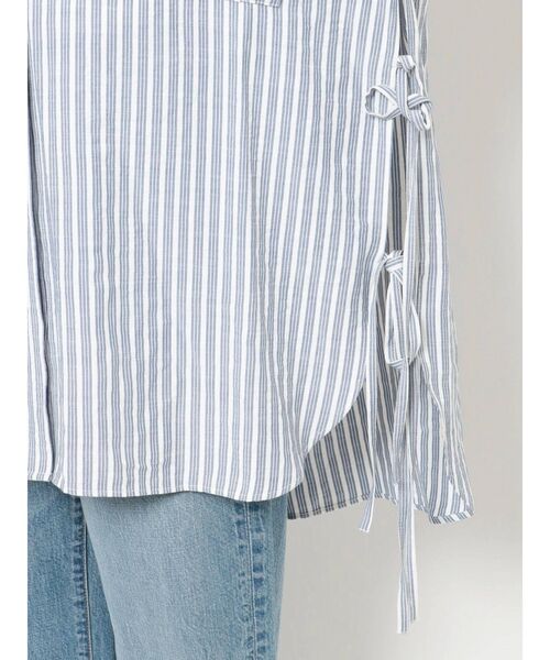 Ungrid（アングリッド）の「サイドスリットストライプシャツ（シャツ/ブラウス・レディース・ピンク/ブルー・FREE）」の20枚目の写真