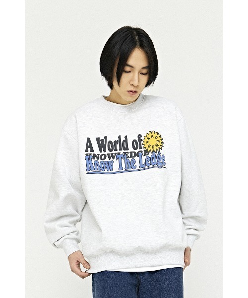 VIVASTUDIO（ビバスタジオ）の「PEACE SWEATSHIRT（スウェット・メンズ・ライトグレー/マスタード・MEDIUM/LARGE）」の11枚目の写真