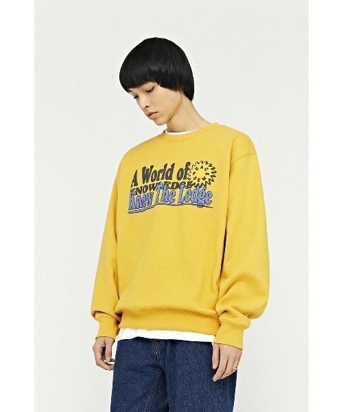 VIVASTUDIO（ビバスタジオ）の「PEACE SWEATSHIRT（スウェット・メンズ・ライトグレー/マスタード・MEDIUM/LARGE）」の16枚目の写真